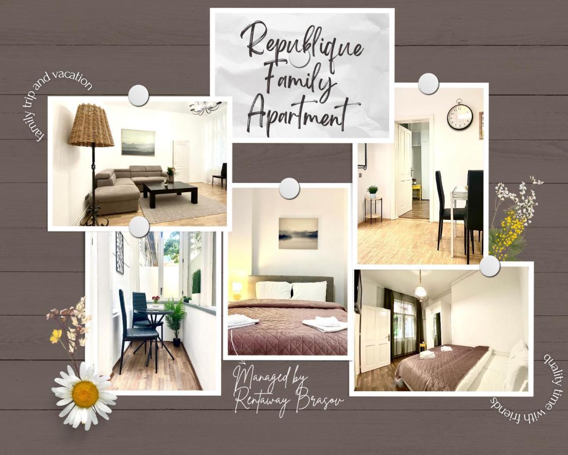 Republique Family Apartment Брашов Экстерьер фото